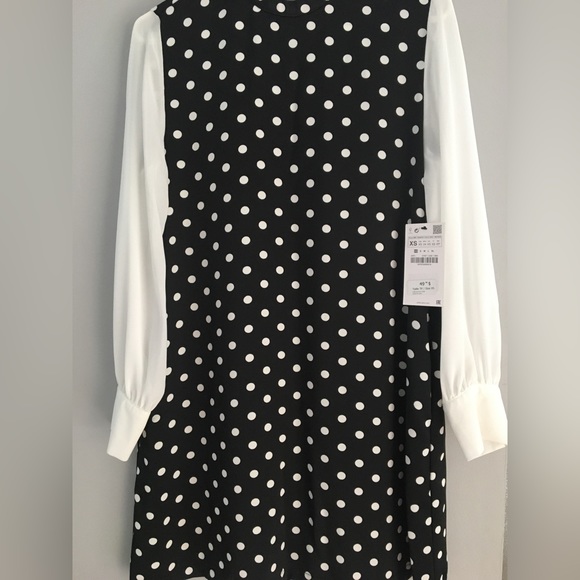 Zara black and white dress - Picture 1 of 4
